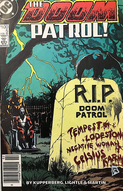 Cover for Doom Patrol (DC, 1987 series) #5 [Canadian]