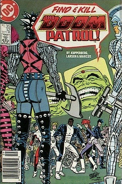 Cover for Doom Patrol (DC, 1987 series) #12 [Canadian]