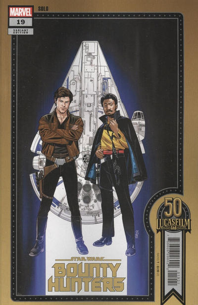 Cover for Star Wars: Bounty Hunters (Marvel, 2020 series) #19 [Chris Sprouse Lucasfilm 50th Variant]