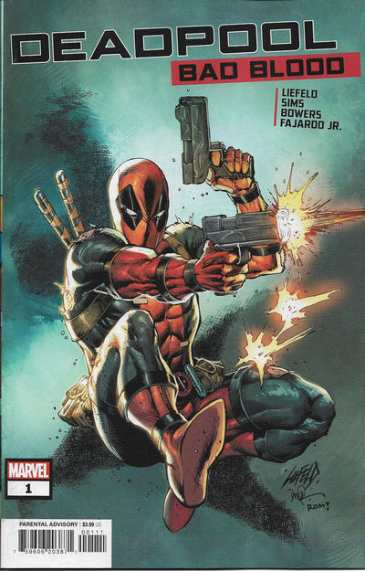 Cover for Deadpool: Bad Blood (Marvel, 2022 series) #1