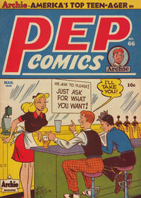 Cover for Pep Comics (Archie, 1940 series) #66