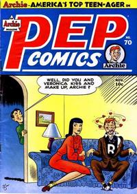 Cover for Pep Comics (Archie, 1940 series) #70