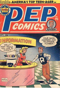 Cover Thumbnail for Pep Comics (Archie, 1940 series) #75