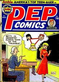 Cover for Pep Comics (Archie, 1940 series) #78