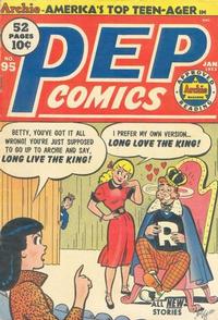 Cover for Pep Comics (Archie, 1940 series) #95