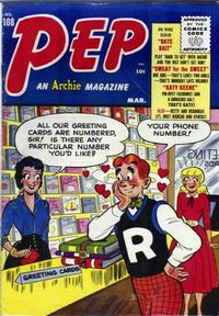 Cover for Pep Comics (Archie, 1940 series) #108