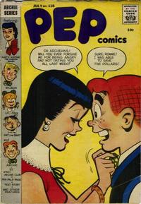 Cover Thumbnail for Pep Comics (Archie, 1940 series) #116