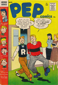 Cover for Pep Comics (Archie, 1940 series) #120