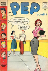 Cover for Pep Comics (Archie, 1940 series) #132