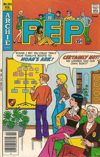 Cover Thumbnail for Pep (Archie, 1960 series) #334