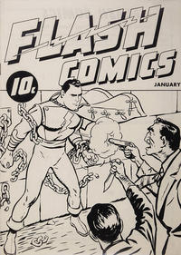 Cover Thumbnail for Flash Comics [ashcan] (Fawcett, 1940 series) #1