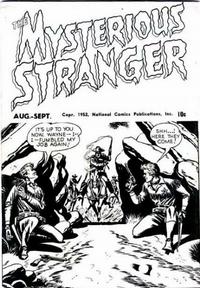 Cover Thumbnail for The Mysterious Stranger [ashcan] (DC, 1952 series) #[nn]