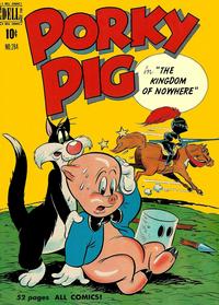 Cover Thumbnail for Four Color (Dell, 1942 series) #284 - Porky Pig in The Kingdom of Nowhere
