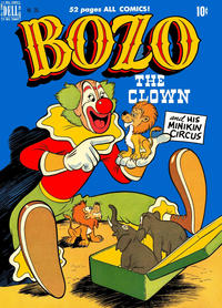 Cover for Four Color (Dell, 1942 series) #285 - Bozo the Clown and His Minikin Circus