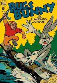 Cover Thumbnail for Four Color (Dell, 1942 series) #307 - Bugs Bunny in Lumberjack Jackrabbit