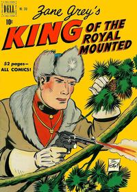 Cover for Four Color (Dell, 1942 series) #310 - Zane Grey's King of the Royal Mounted