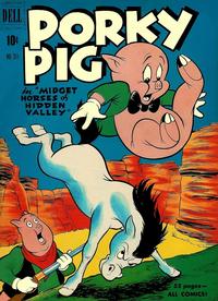 Cover Thumbnail for Four Color (Dell, 1942 series) #311 - Porky Pig in Midget Horses of Hidden Valley