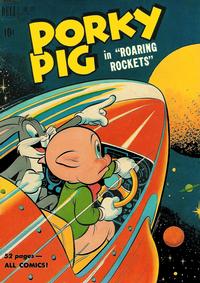 Cover for Four Color (Dell, 1942 series) #322 - Porky Pig in Roaring Rockets