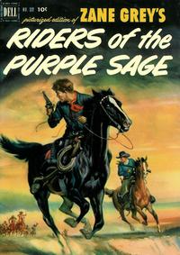 Cover for Four Color (Dell, 1942 series) #372 - Zane Grey's Riders of the Purple Sage