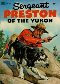 Cover for Four Color (Dell, 1942 series) #397 - Sergeant Preston of the Yukon