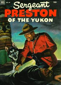 Cover Thumbnail for Four Color (Dell, 1942 series) #419 - Sergeant Preston of the Yukon