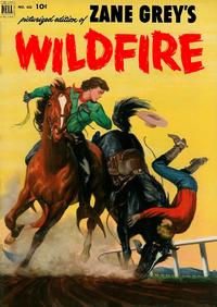 Cover for Four Color (Dell, 1942 series) #433 - Zane Grey's Wildfire