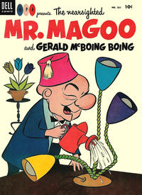 Cover for Four Color (Dell, 1942 series) #561 - The Nearsighted Mr. Magoo and Gerald McBoing Boing