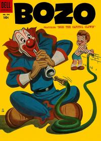 Cover for Four Color (Dell, 1942 series) #594 - Bozo, featuring Bozo the Capitol Clown