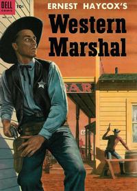 Cover Thumbnail for Four Color (Dell, 1942 series) #613 - Ernest Haycox's Western Marshal