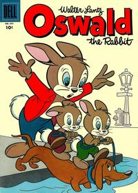 Cover Thumbnail for Four Color (Dell, 1942 series) #697 - Walter Lantz Oswald the Rabbit