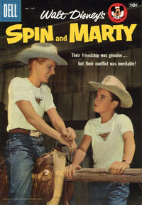 Cover for Four Color (Dell, 1942 series) #767 - Walt Disney's Spin and Marty