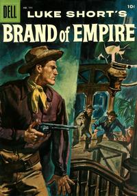 Cover for Four Color (Dell, 1942 series) #771 - Luke Short's Brand of Empire