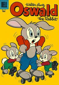 Cover for Four Color (Dell, 1942 series) #792 - Walter Lantz Oswald the Rabbit