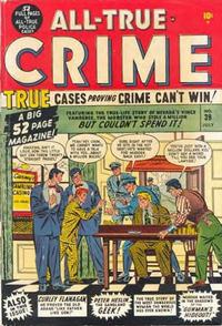 Cover Thumbnail for All True Crime (Marvel, 1949 series) #39