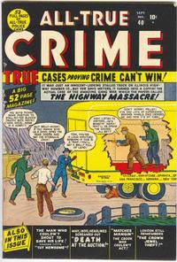 Cover Thumbnail for All True Crime (Marvel, 1949 series) #40