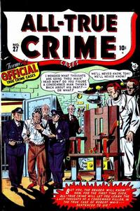 Cover for All True Crime Cases Comics (Marvel, 1948 series) #27