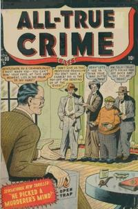 Cover for All True Crime Cases Comics (Marvel, 1948 series) #30