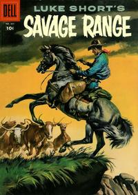 Cover Thumbnail for Four Color (Dell, 1942 series) #807 - Luke Short's Savage Range