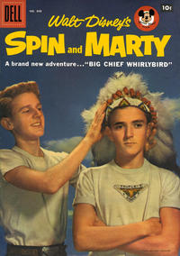 Cover for Four Color (Dell, 1942 series) #808 - Walt Disney's Spin and Marty
