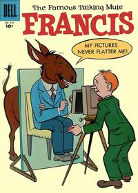Cover for Four Color (Dell, 1942 series) #810 - Francis, the Famous Talking Mule