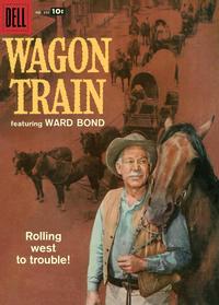 Cover Thumbnail for Four Color (Dell, 1942 series) #895 - Wagon Train