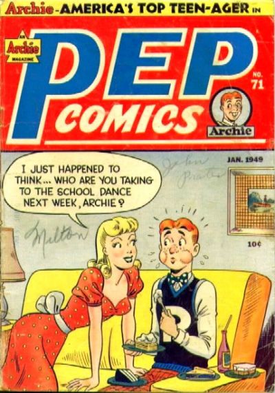 Cover for Pep Comics (Archie, 1940 series) #71