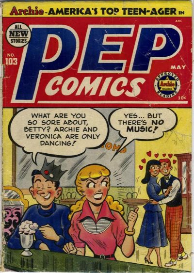 Cover for Pep Comics (Archie, 1940 series) #103