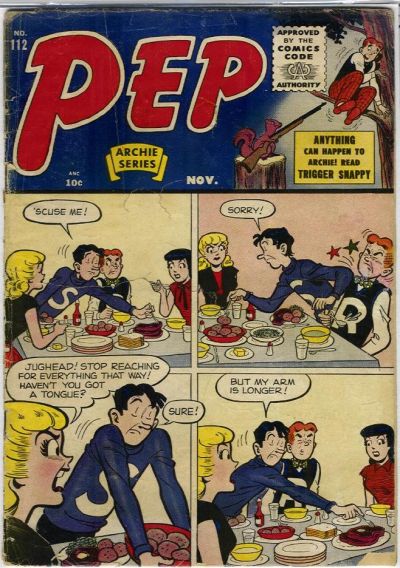 Cover for Pep Comics (Archie, 1940 series) #112