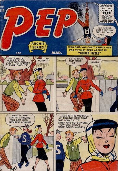 Cover for Pep Comics (Archie, 1940 series) #114