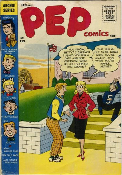 Cover for Pep Comics (Archie, 1940 series) #119