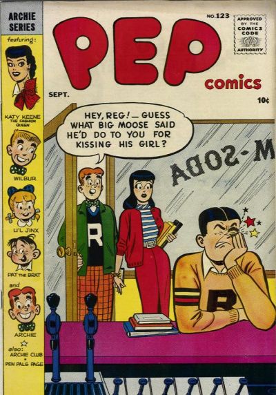 Cover for Pep Comics (Archie, 1940 series) #123