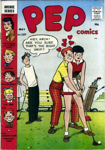Cover for Pep Comics (Archie, 1940 series) #127