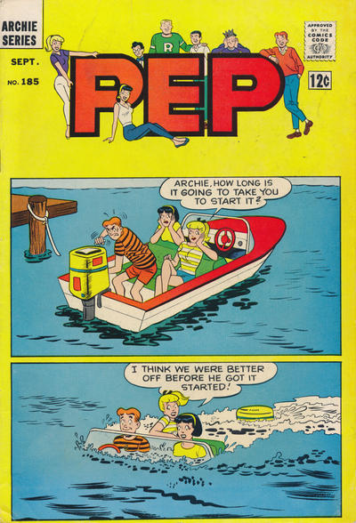 Cover for Pep (Archie, 1960 series) #185