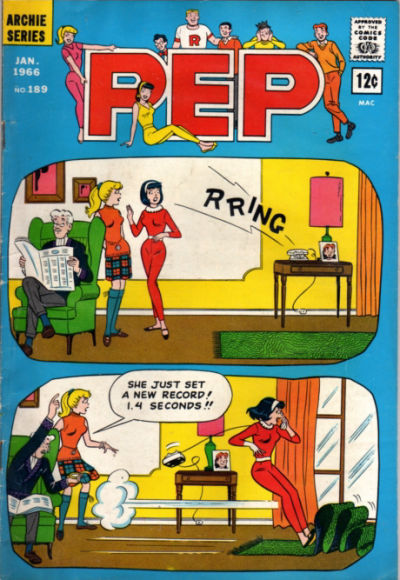 Cover for Pep (Archie, 1960 series) #189